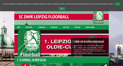Desktop Screenshot of floorball-leipzig.de